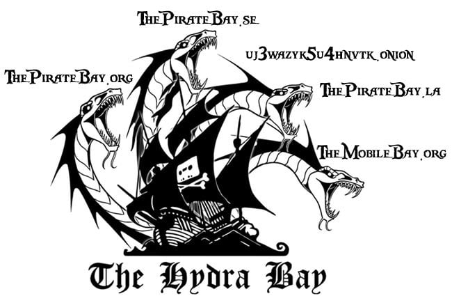 Pirate Bay resurfaces with many new top level domains