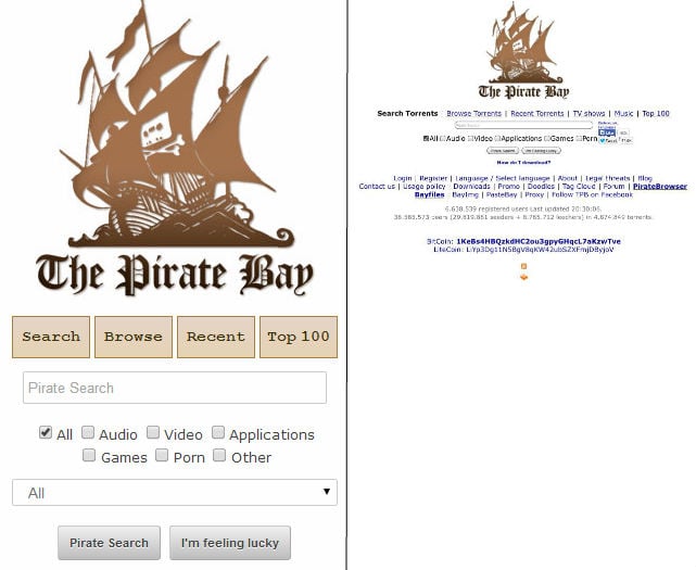 The Pirate Bay perde recurso para manter domínios '.se