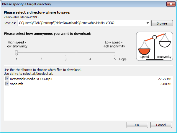 tribler through tor network