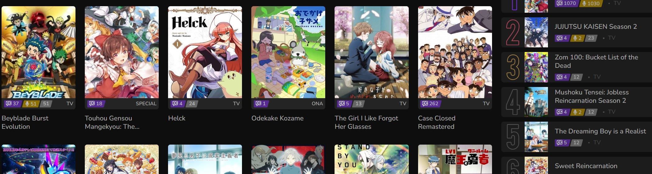 9anime - A to Z anime list