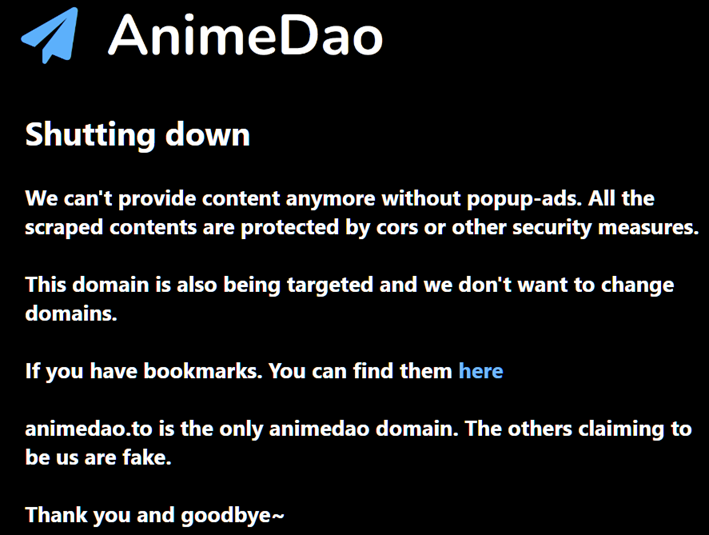 Why did gogoanime suddenly change their domain name? Did something happen?  : r/animepiracy