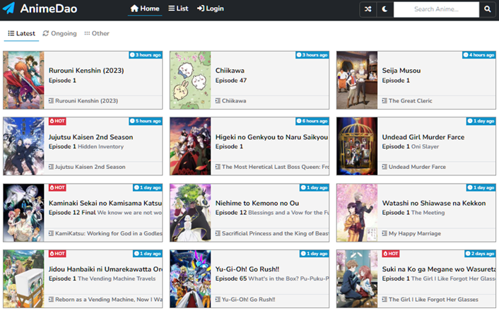 Golden Anime Sites of All Time : r/animepiracy