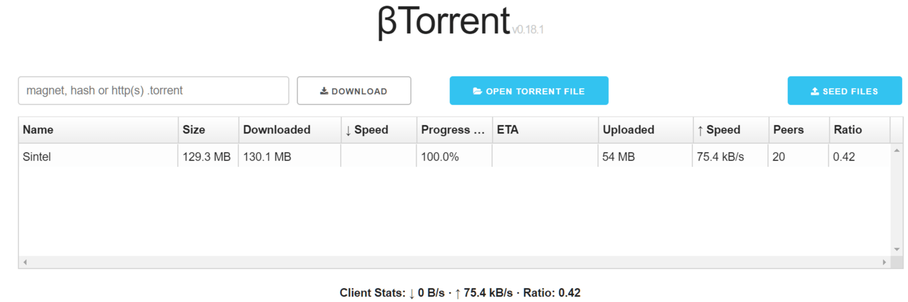 torrents time vs webtorrent