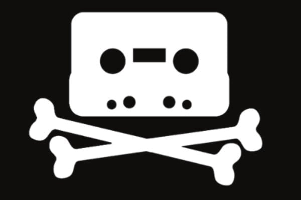 Piratenmusik auf Kassette