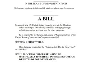 FADPA Foreign Anti-Digital Piracy Act
