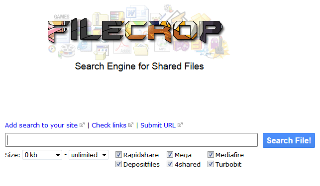 filecrop-search