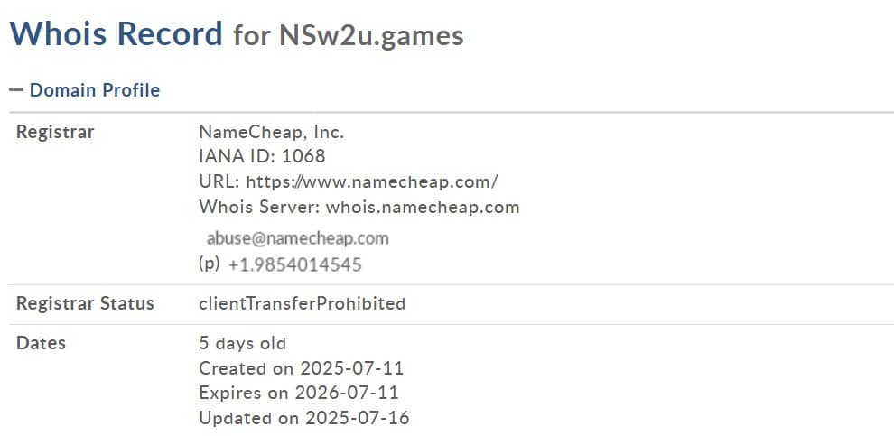 whois