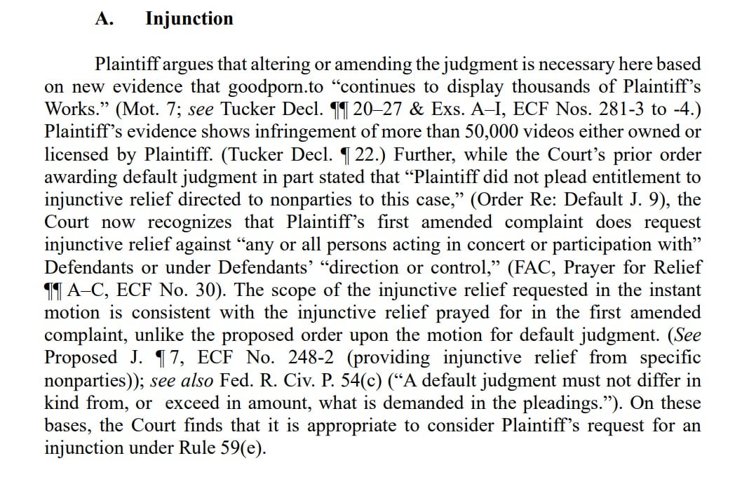 goodporn injunction