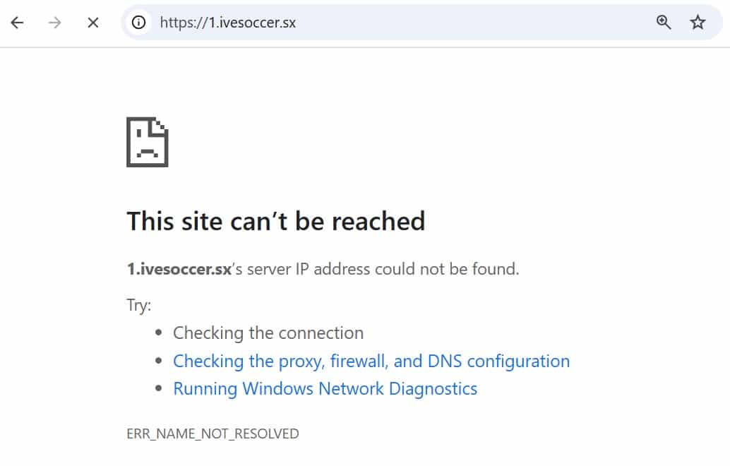 google blocked