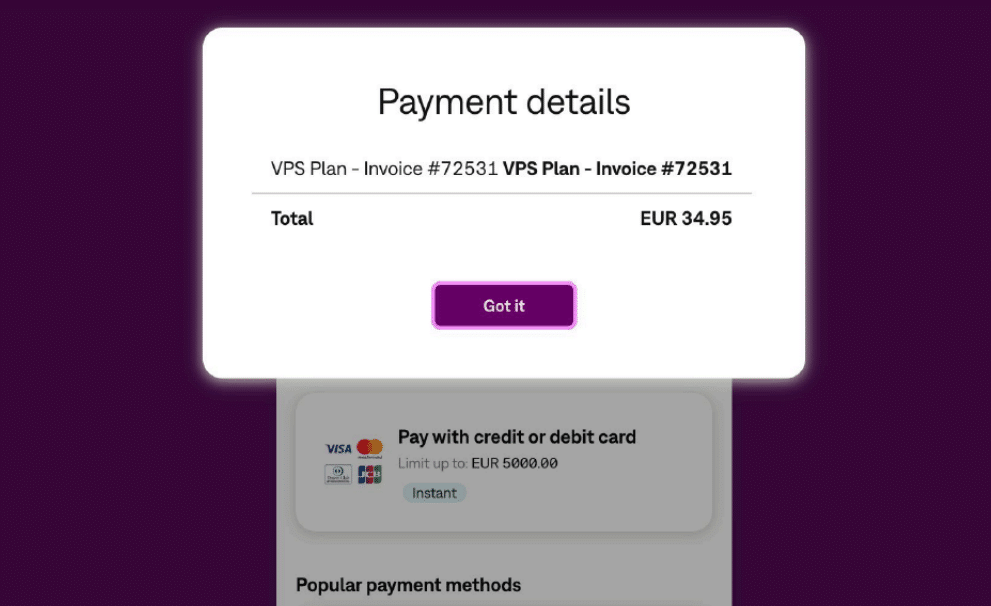 payment