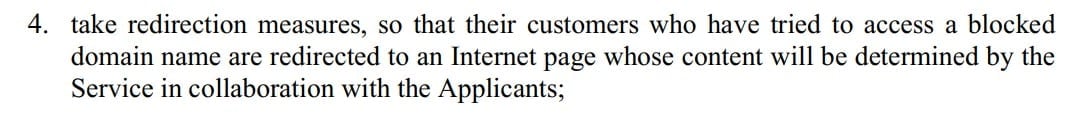redirect