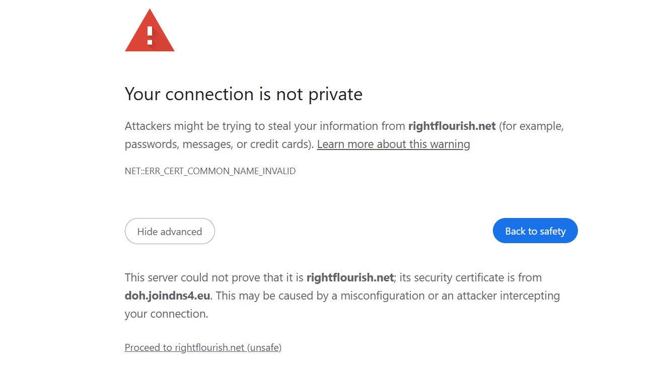 ssl error