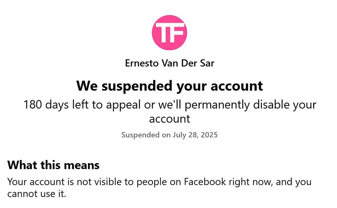 suspended