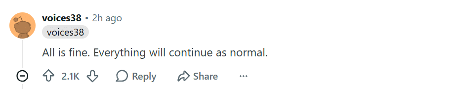 commenbt