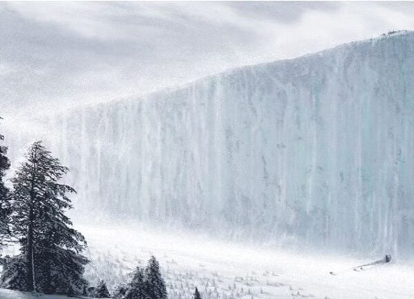 the wall