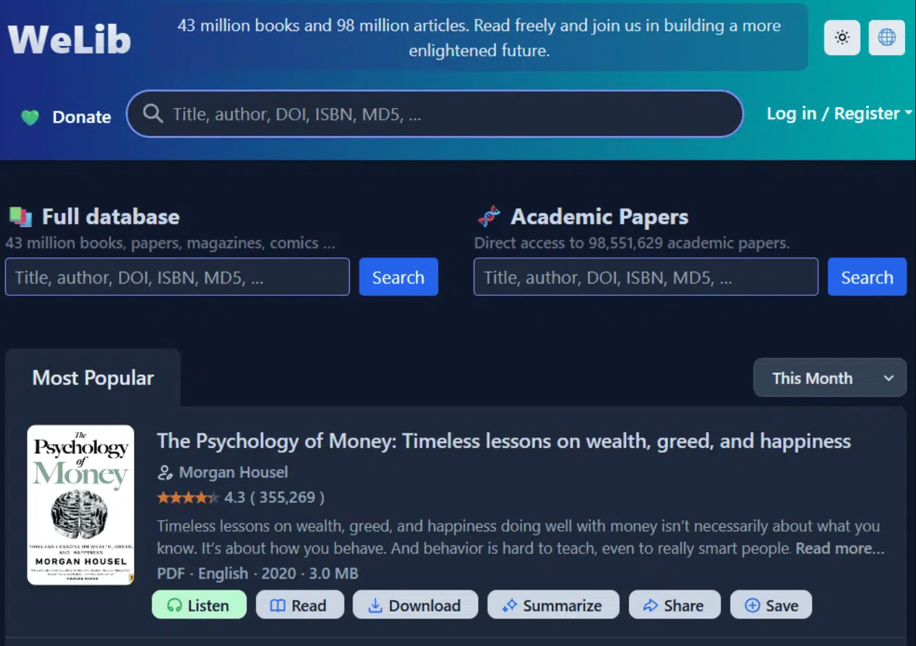 Publishers Seek $19.5m From Pirate Library WeLib, Recycle Anna’s Archive Claims
